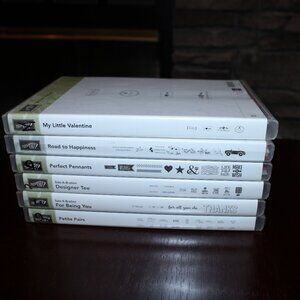 Stampin up stamp lot of 6 sets Lot 002